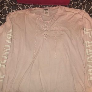 Long Sleeve Pink Shirt